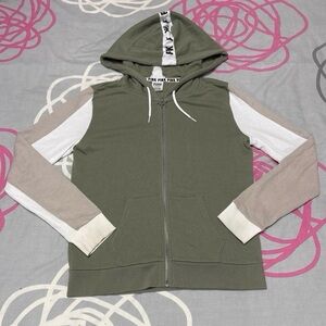 Victoria’s Secret PINK Colorblock Zip-Up Hoodie